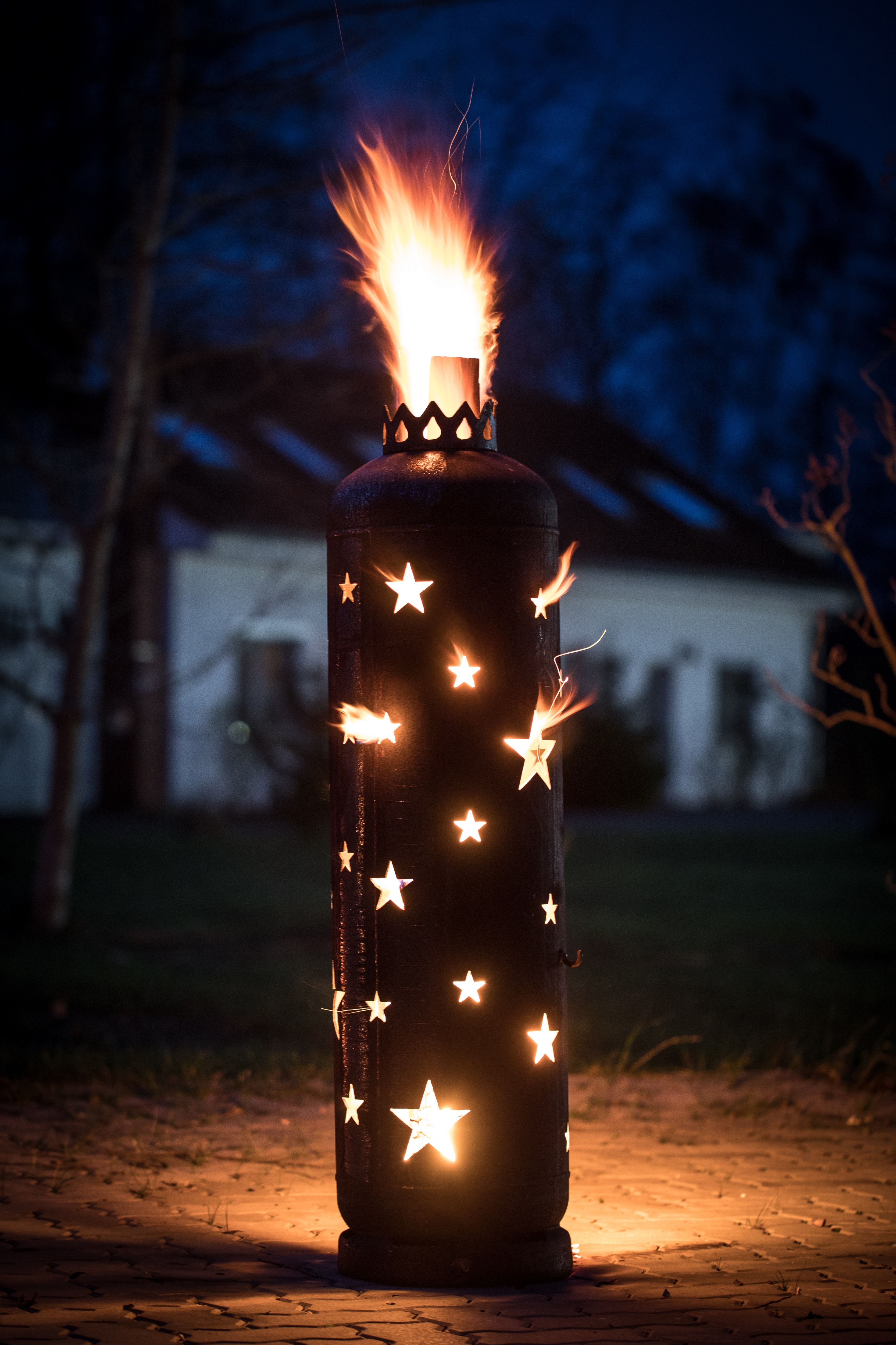 Feuerstelle Sterne