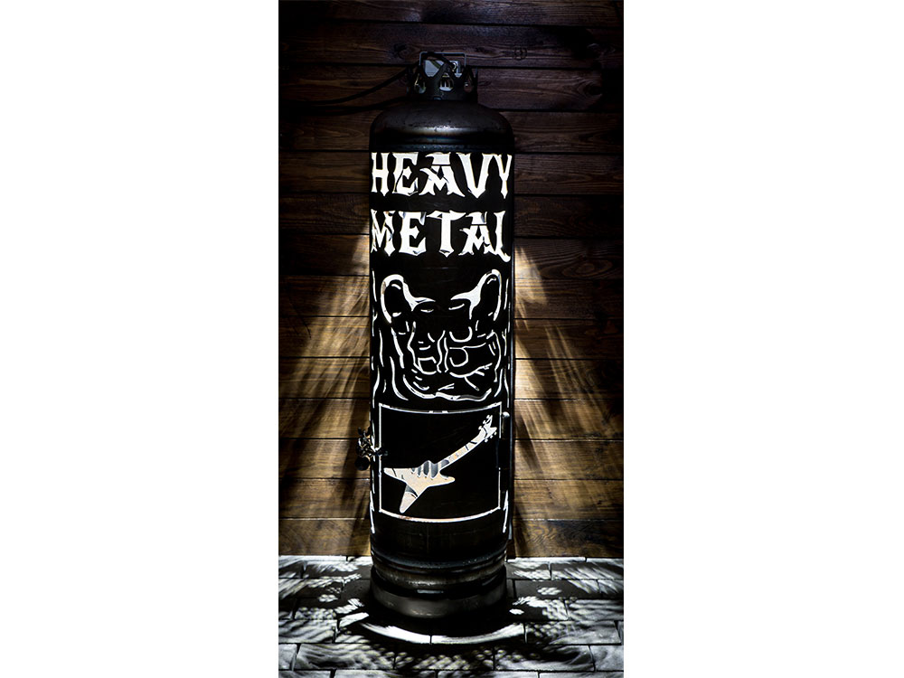 Feuerstelle Heavy Metal
