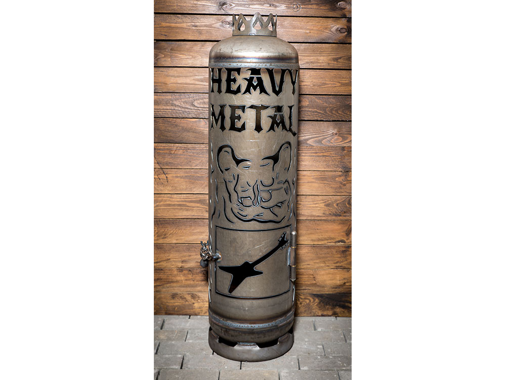 Feuerstelle Heavy Metal