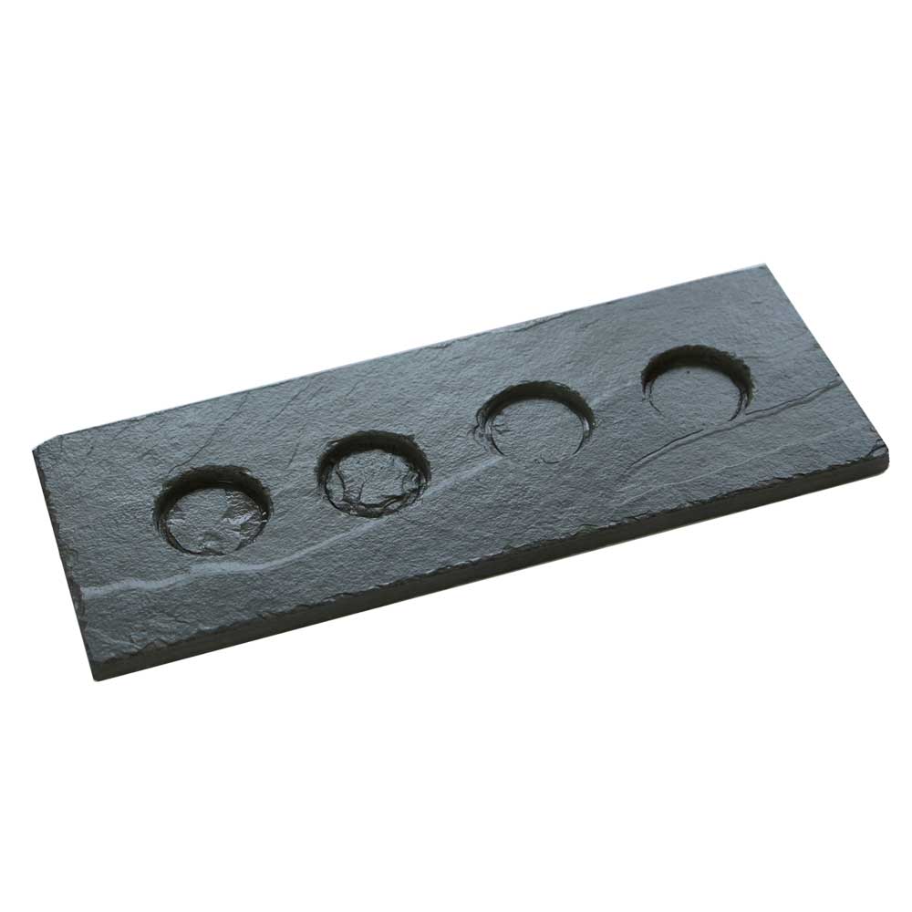 Primero Teelichtleiste,  4-fach 30x11x1cm