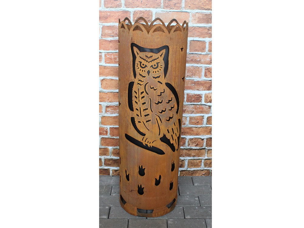 Feuertonne "Eule"