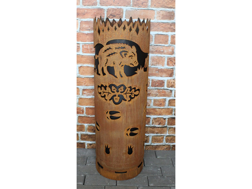 Feuertonne "Weildschweine"