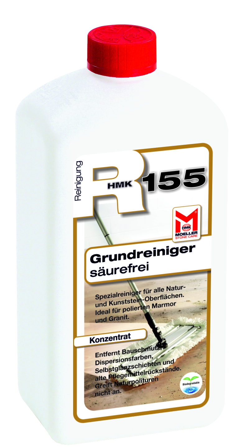 Primero R155 Grundreiniger 1 l, säurefrei, für den Innen- und Außenbereich