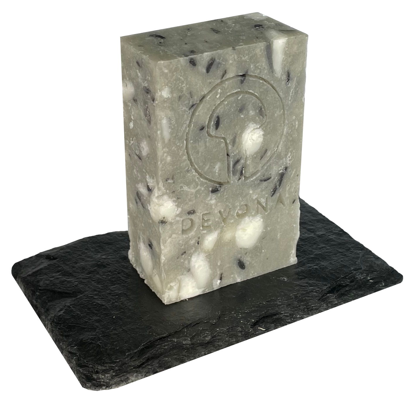 Primero Seifenschale 10,5x7 cm anthrazit versiegelt