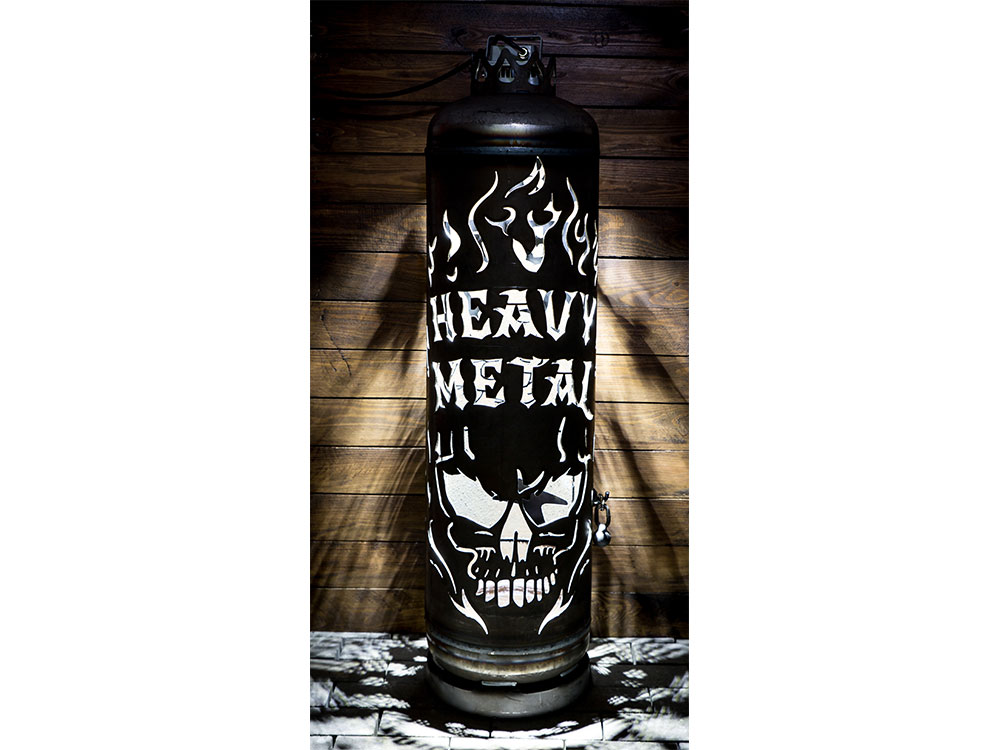 Feuerstelle Heavy Metal