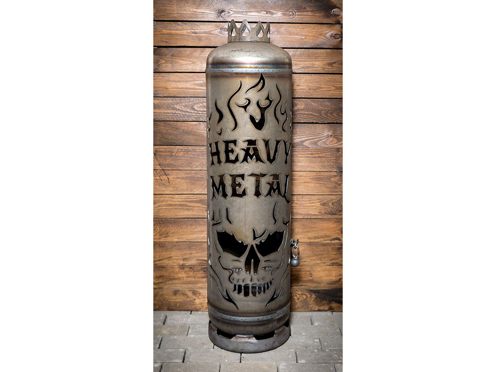 Feuerstelle Heavy Metal