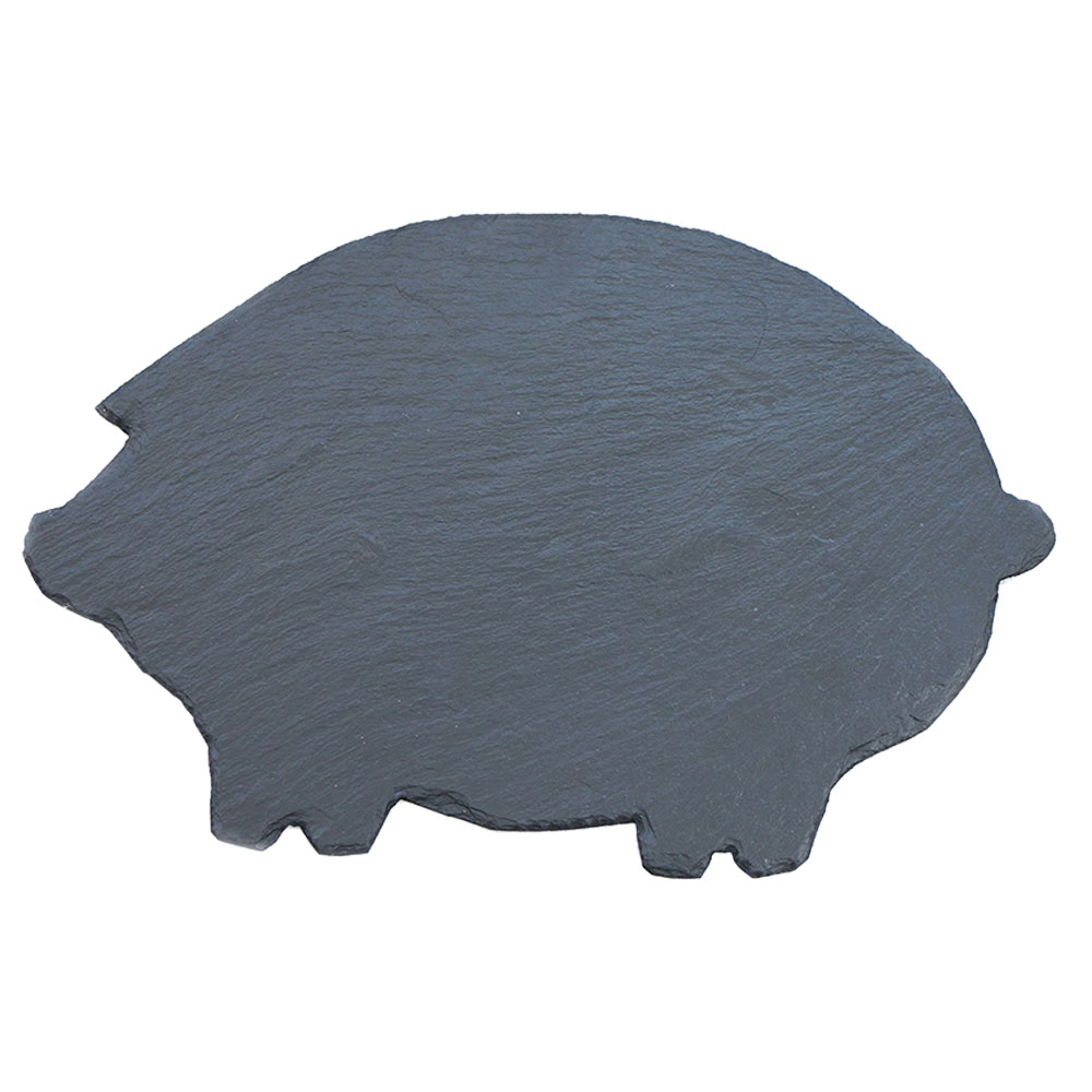 Primero Schiefer-Schwein - versiegelt, ca.30x20cm