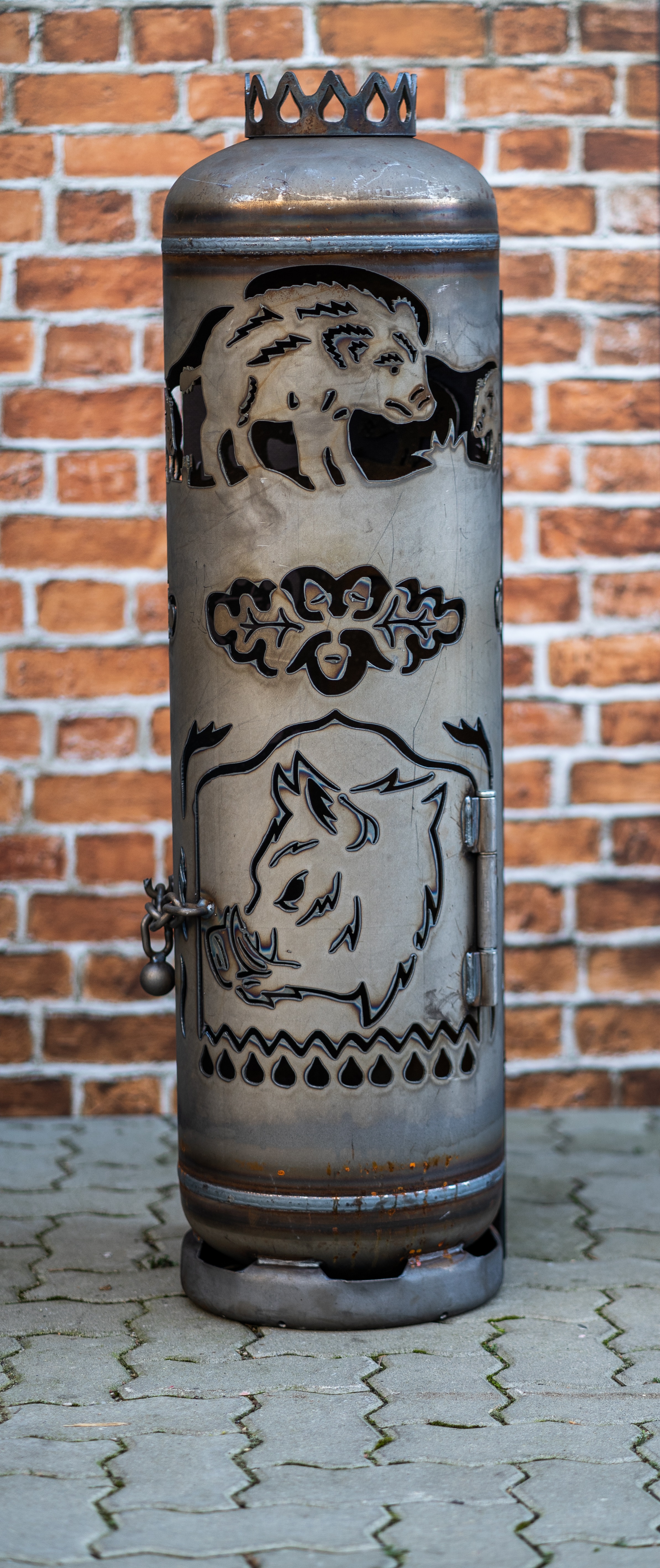 Feuerstelle Wildschweine