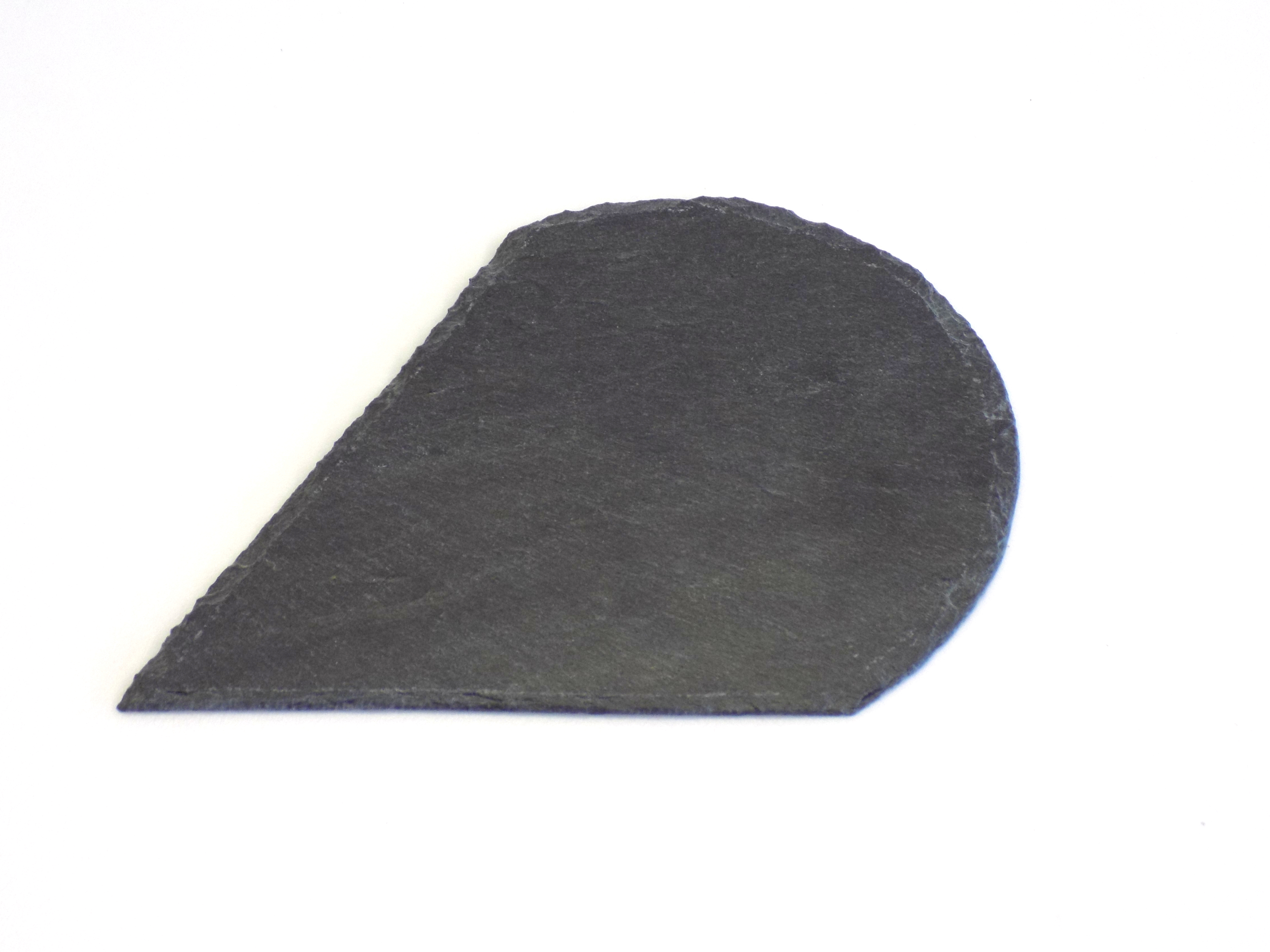 Primero Servierplatte Tropfenform ca.20x15cm, versiegelt 1 Stück