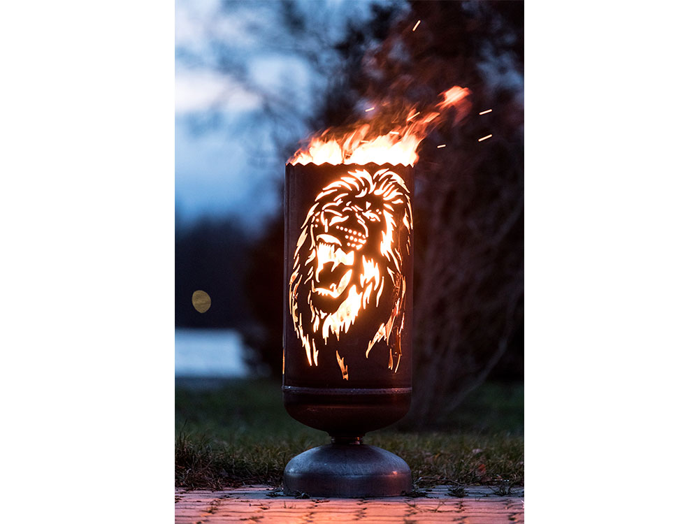 Feuerkorb "Löwe"